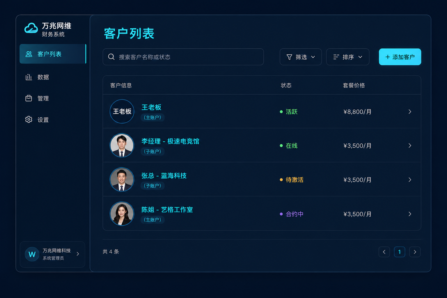 客户管理